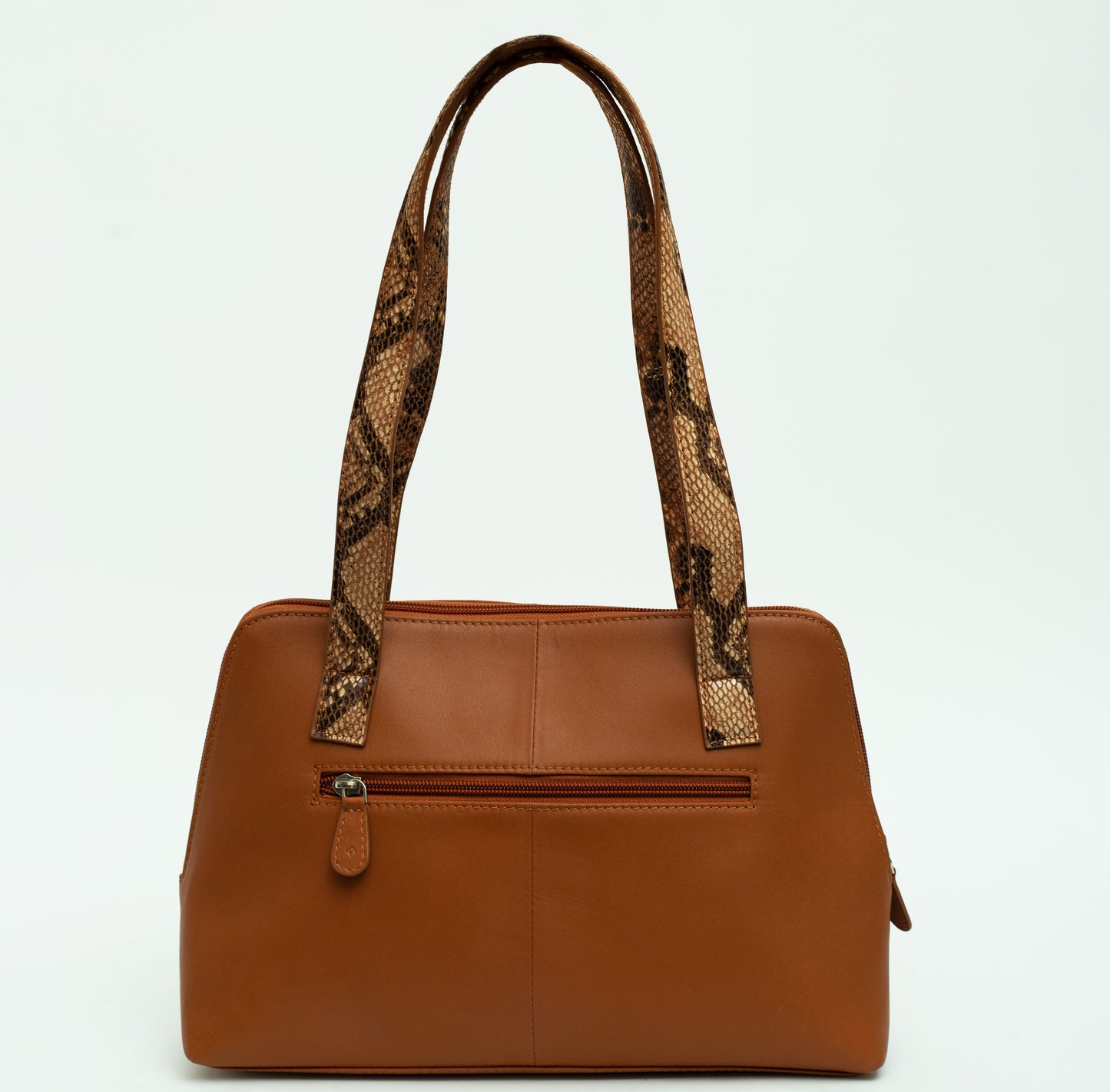 Tan Leather Shoulder Bag