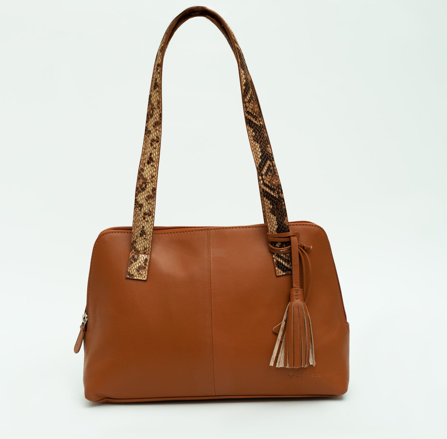 Tan Leather Shoulder Bag