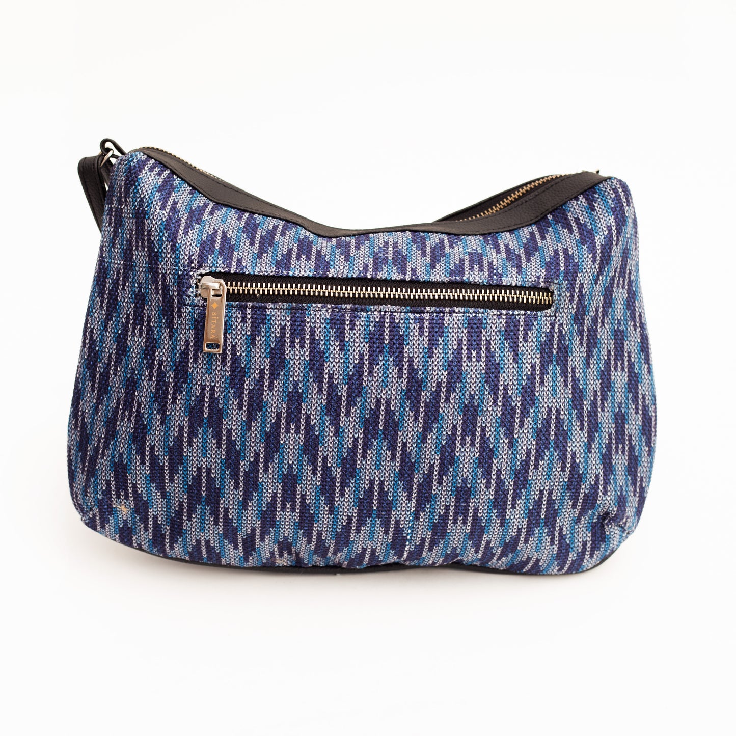 Wavy Blue Sling Bag