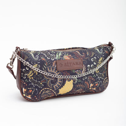 Nightshade Garden Baguette Bag