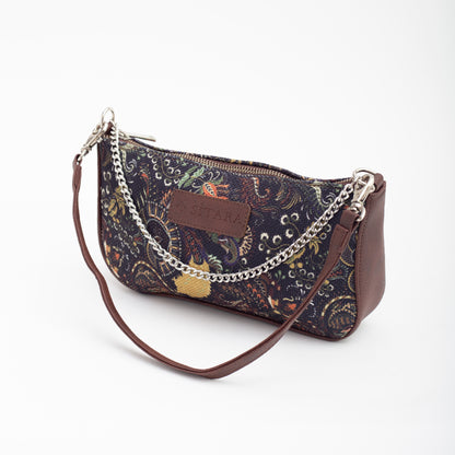 Nightshade Garden Baguette Bag