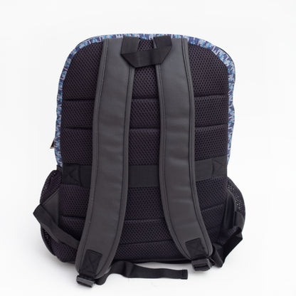 Wavy Blue Backpack