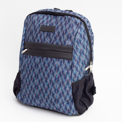 Wavy Blue Backpack