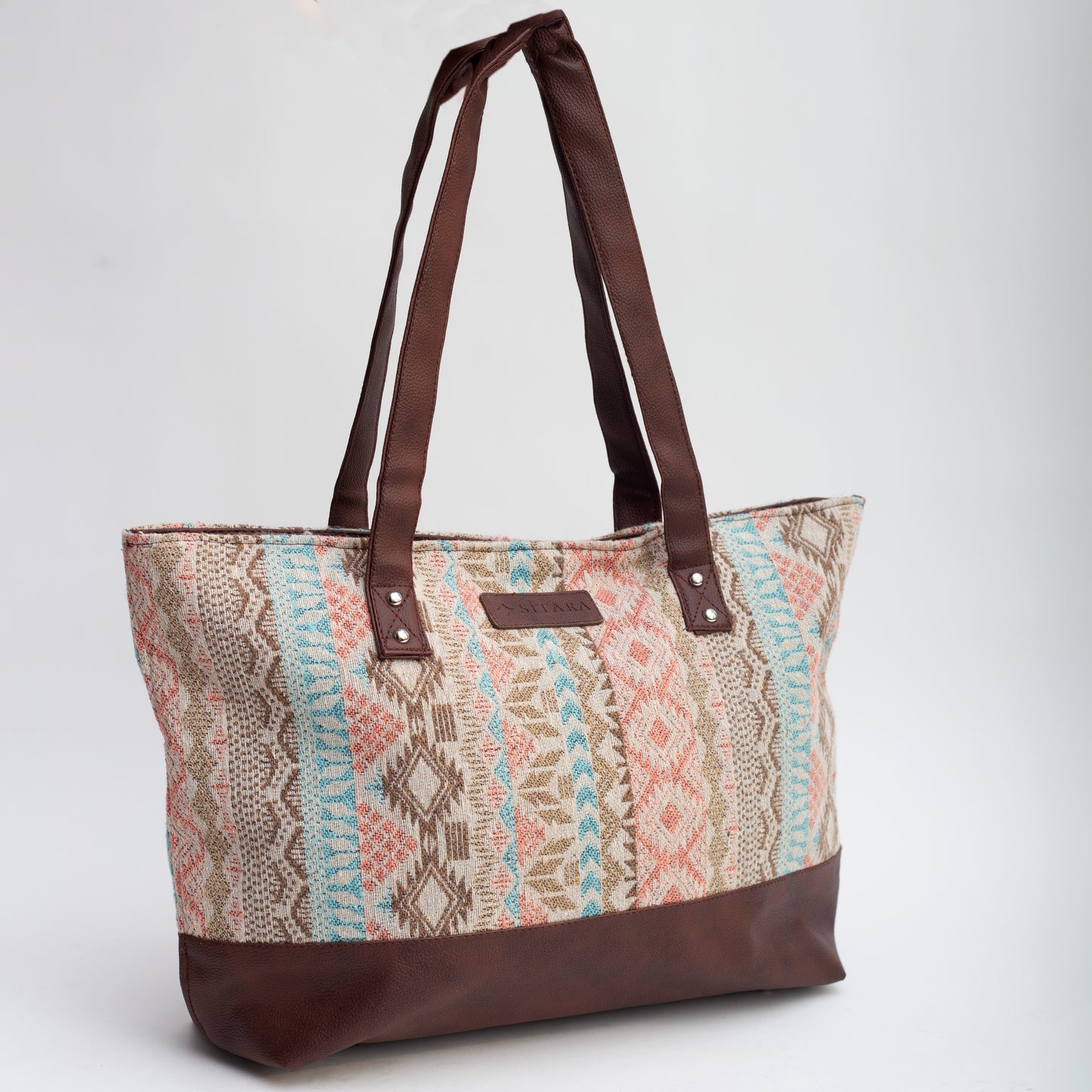 Geometrical Pattern Tote Bag