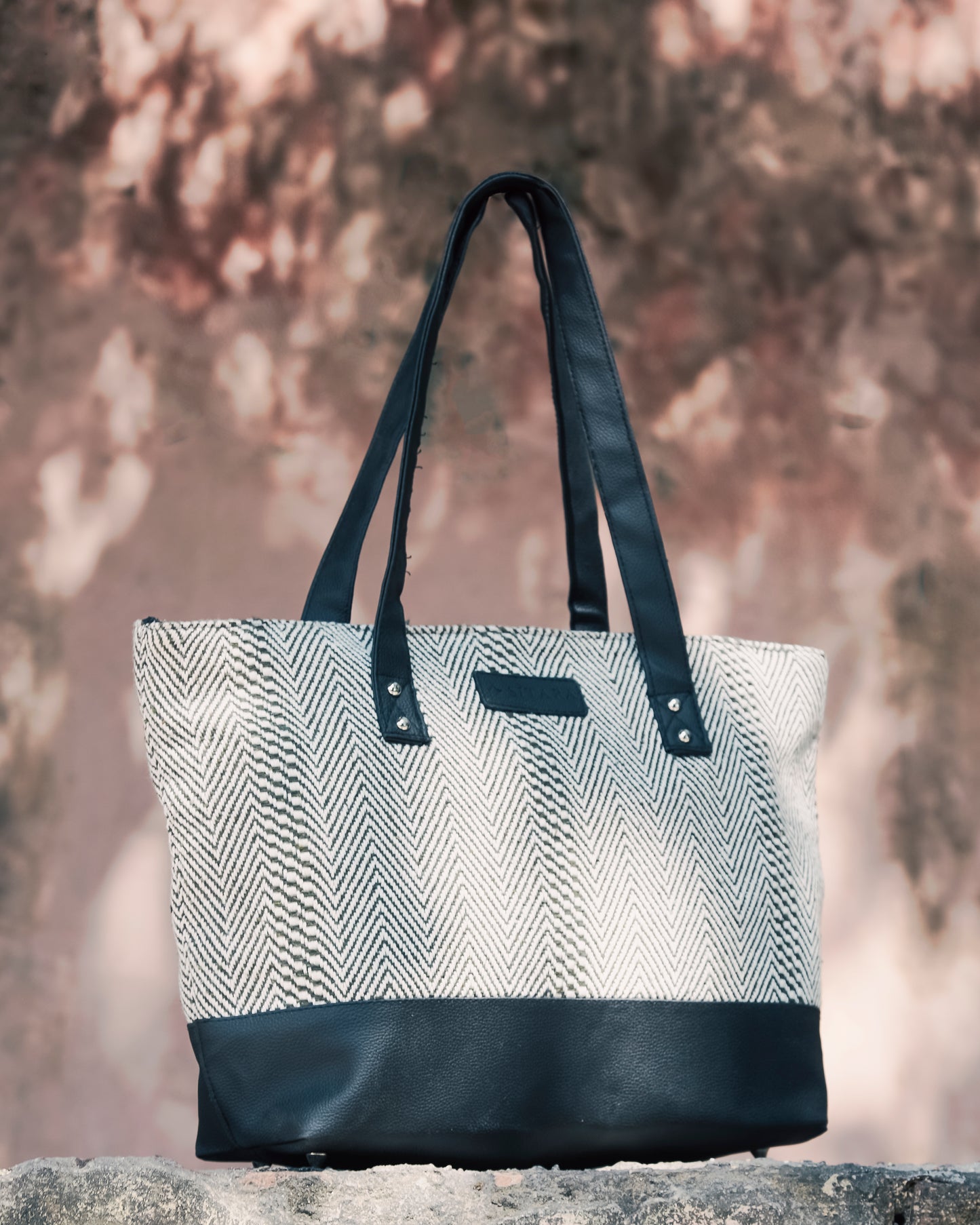 Zig Zag Tote Bag