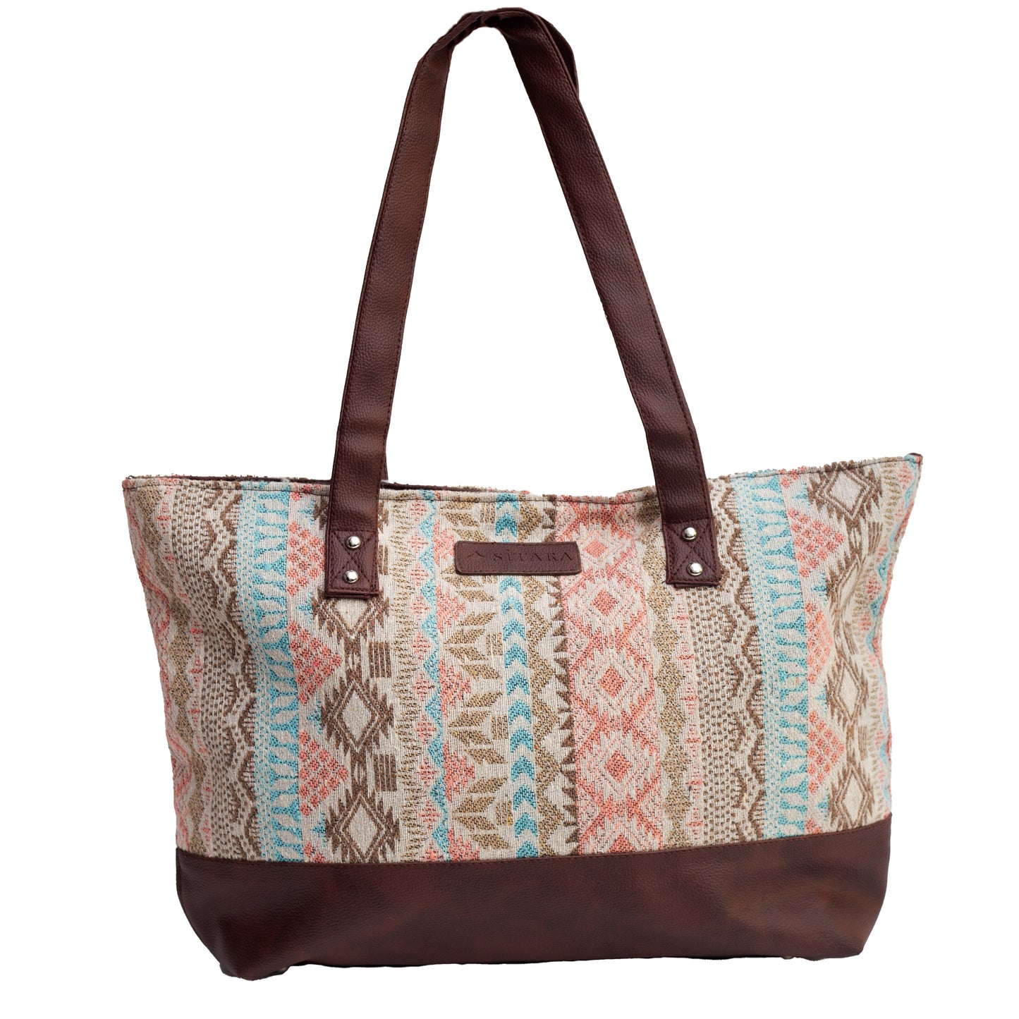 Geometrical Pattern Tote Bag